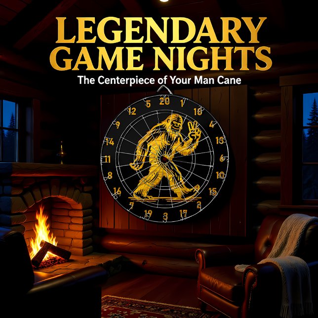 Sasquatch Says: Mål för Glory Darttavla (Skapare uppladdad)