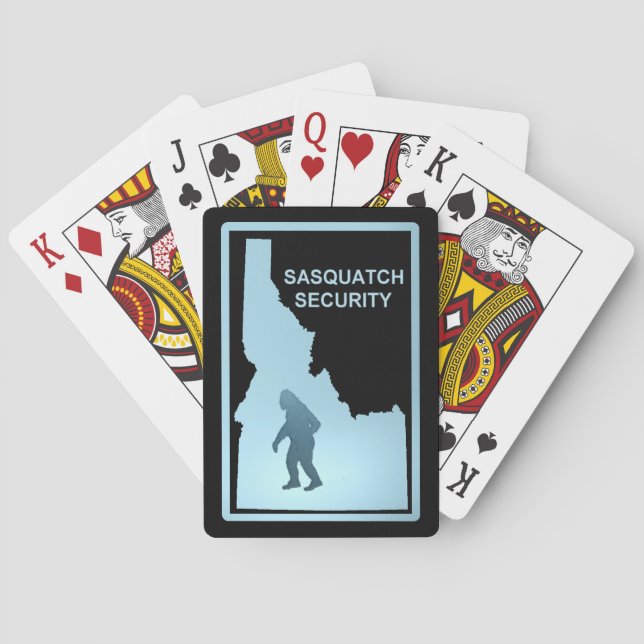 Sasquatch - Security - Idaho Casinokort (Baksidan)