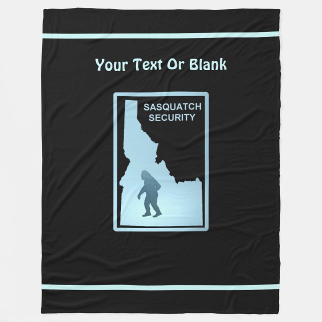Sasquatch Security - Idaho Fleecefilt (Framsidan)