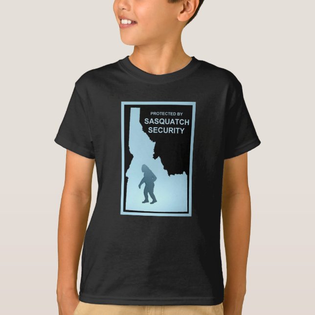 Sasquatch Security - Idaho T-Shirt (Framsida)