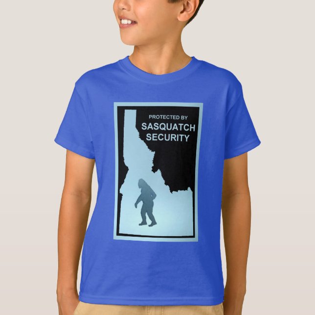 Sasquatch Security - Idaho T-shirt (Framsida)