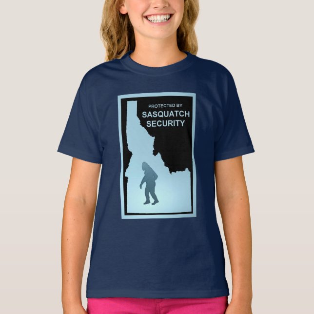 Sasquatch Security - Idaho T-shirt (Framsida)