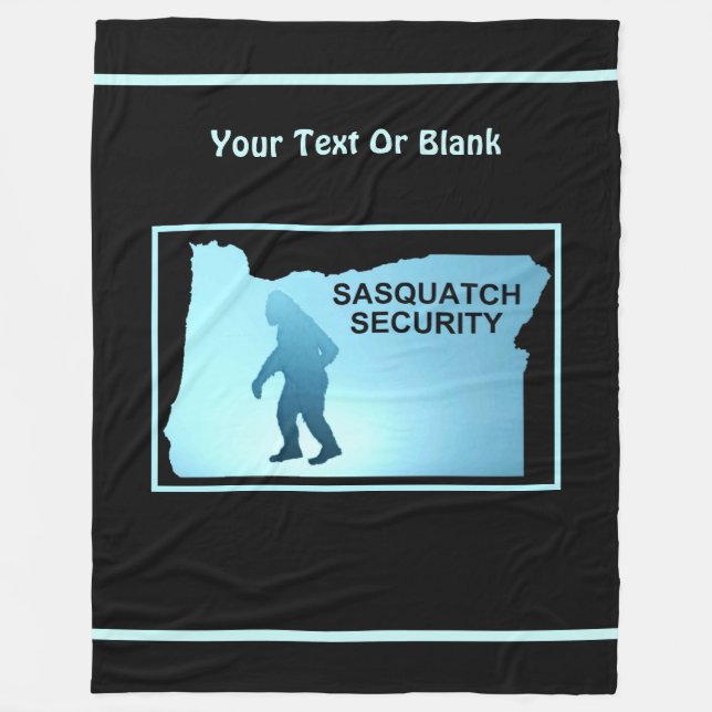 Sasquatch Security - Oregon Fleecefilt (Framsidan)