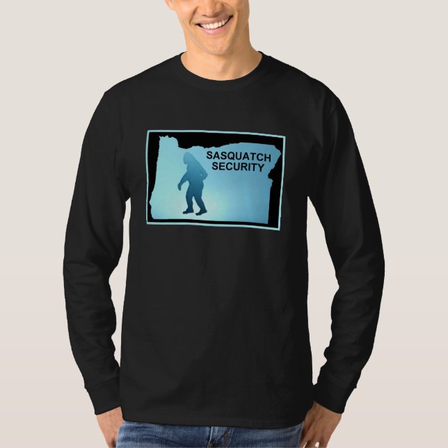 Sasquatch Security - Oregon T Shirt (Framsida)