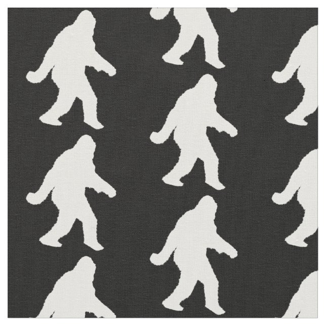 Sasquatch Silhouette Tyg (Närbild)