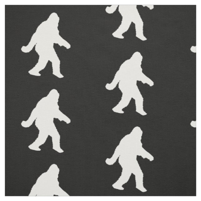 Sasquatch Siluett Tyg (Provkarta)