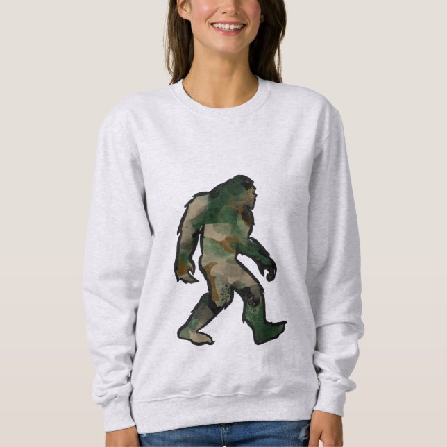 Sasquatch sötskjorta t shirt (Framsida)