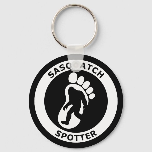 Sasquatch Spotter Nyckelring (Framsida)