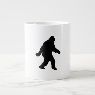 Sasquatch Squatchin' Silhouette Jumbo Mugg