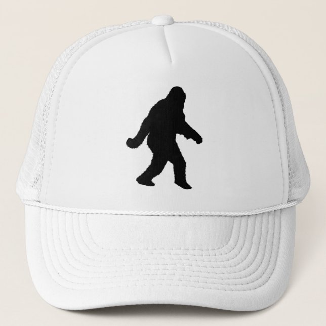 Sasquatch Squatchin' Silhouette Truckerkeps (Framsida)