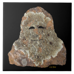 Sasquatch Sten Art Kakelplatta