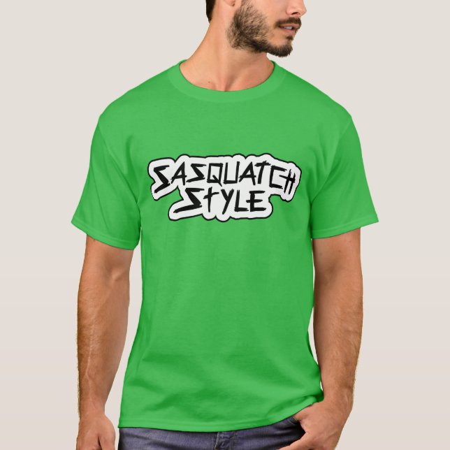 Sasquatch stilT-tröja Tee (Framsida)
