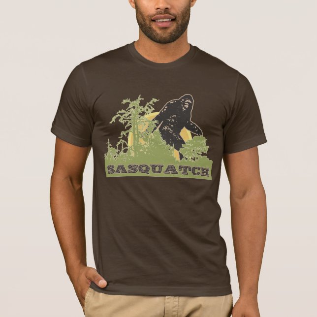 Sasquatch T Shirt (Framsida)