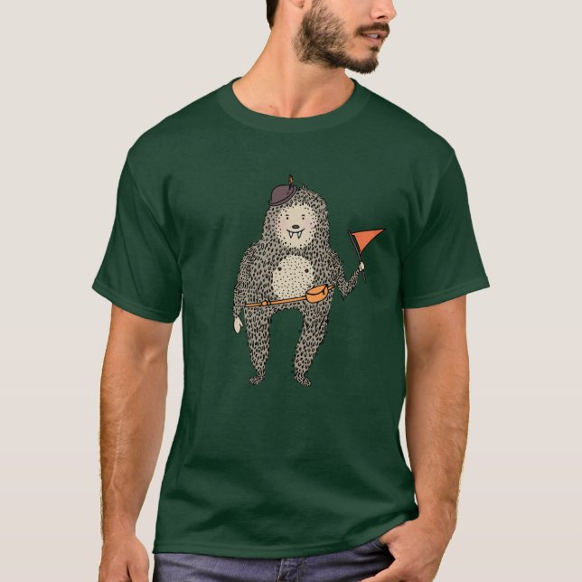 Sasquatch utslagsplats tee (Framsida)