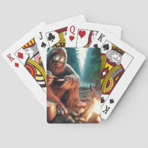 Sasquatch vid Campfire Casinokort