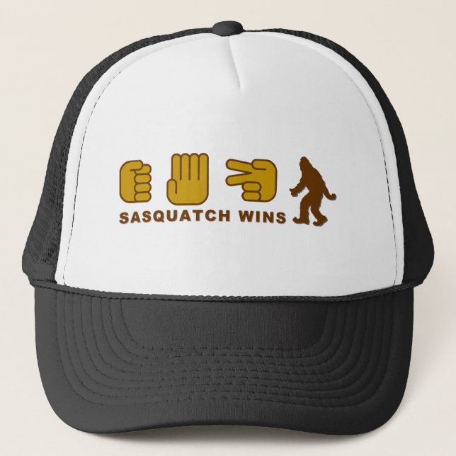 Sasquatch-viner Truckerkeps (Framsida)