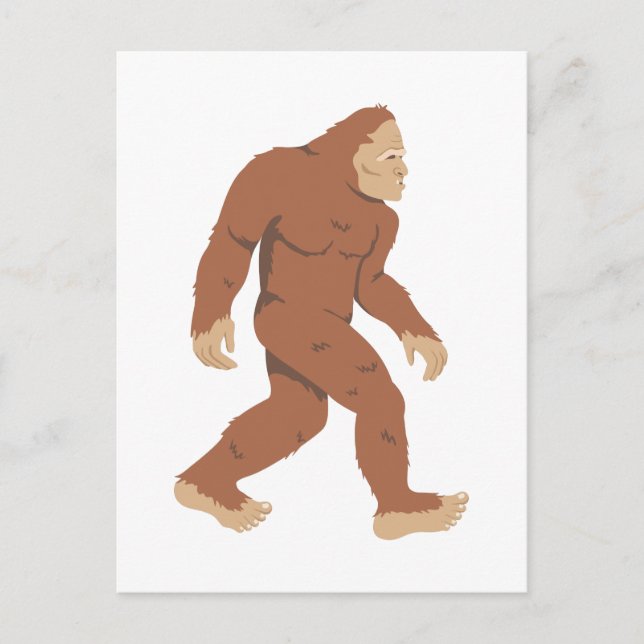 Sasquatch Vykort (Framsida)