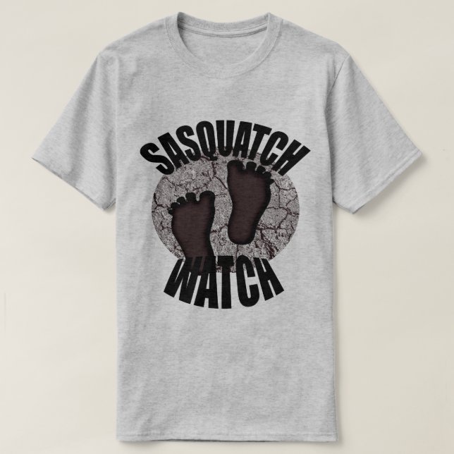 Sasquatch Watch T-shirt (Design framsida)