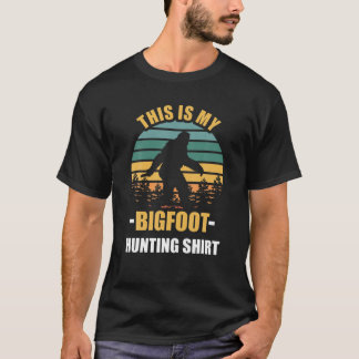 Sasquatch Yeti - det här är min Bigfoot-jakt T Shirt