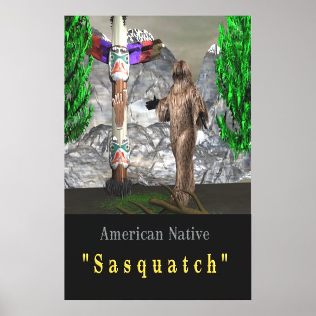 sasquatchaffisch999 poster (Framsidan)