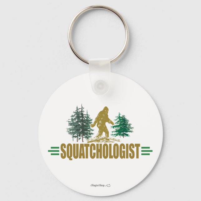 Sasquatching, Sasquatch Hunters Nyckelring (Framsida)