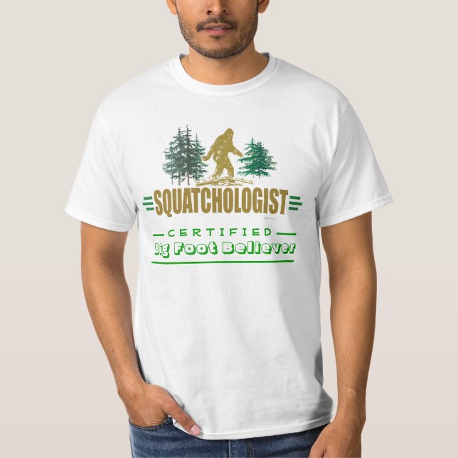 Sasquatching, Sasquatch Hunters T-shirt (Framsida)