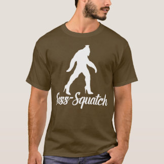Sass Fyrkantig vit T Shirt