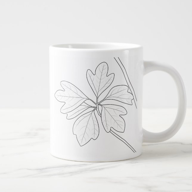 Sassafras albidum jumbo mugg (Höger)