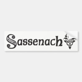 Sassenach - Celtic Thistle Bildekal