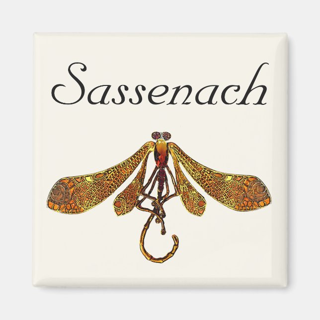 Sassenach Dragonfly Magnet (Framsidan)