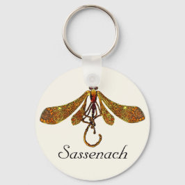 Sassenach Dragonfly Nyckelring