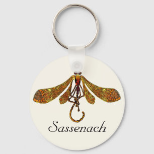 Sassenach Dragonfly Nyckelring