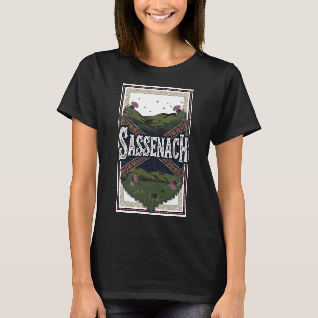 SASSENACH T SHIRT (Framsida)