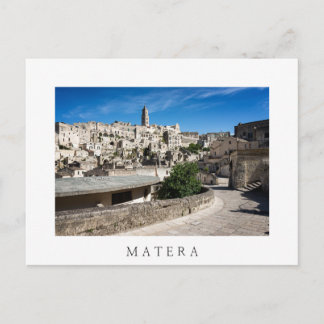 Sassi di Matera gamla staden Vykort