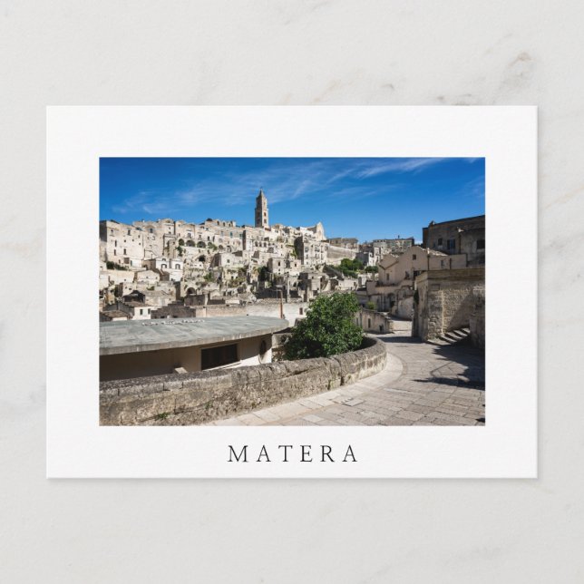 Sassi di Matera gamla staden Vykort (Framsida)