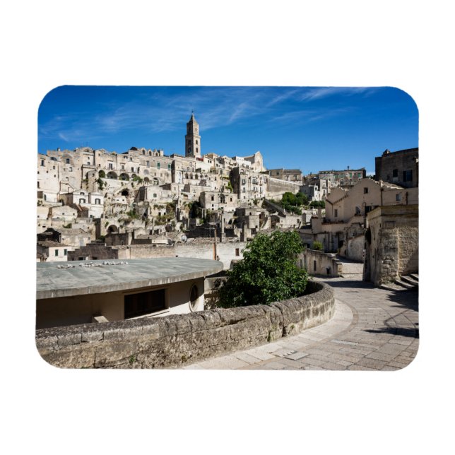 Sassi di Matera Old city Magnet (Horisontell)