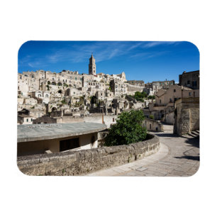 Sassi diMatera gammal stad Magnet