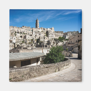 Sassi diMatera gammal stad Magnet