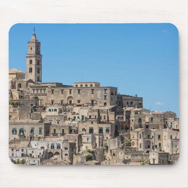 Sassi diMatera stad i italien Musmatta (Framsidan)