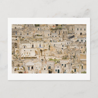 Sassi Houses, Matera, Basilicata, Italien Vykort