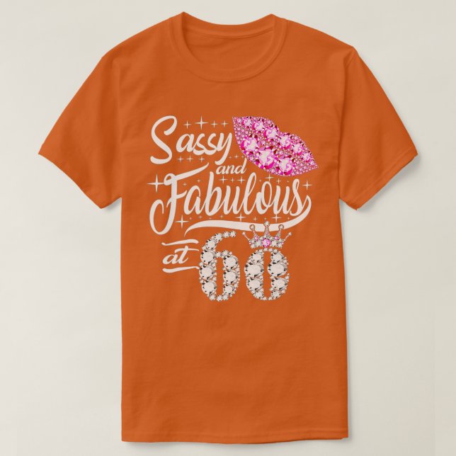 Sassi och svett vid 60 års ålder 60:e födelsedagen t shirt (Design framsida)