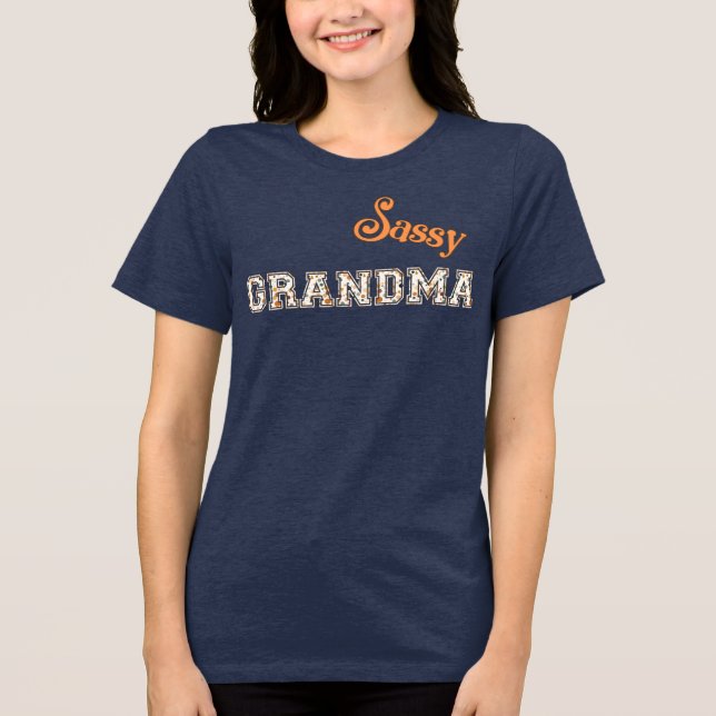Sassig farmor t shirt (Framsida)