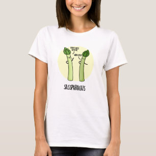 Sassparagus Funny Asparagus Vegetable Pun T Shirt