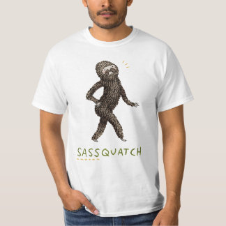 " Sassquatch - Sassy Bigfoot" T Shirt