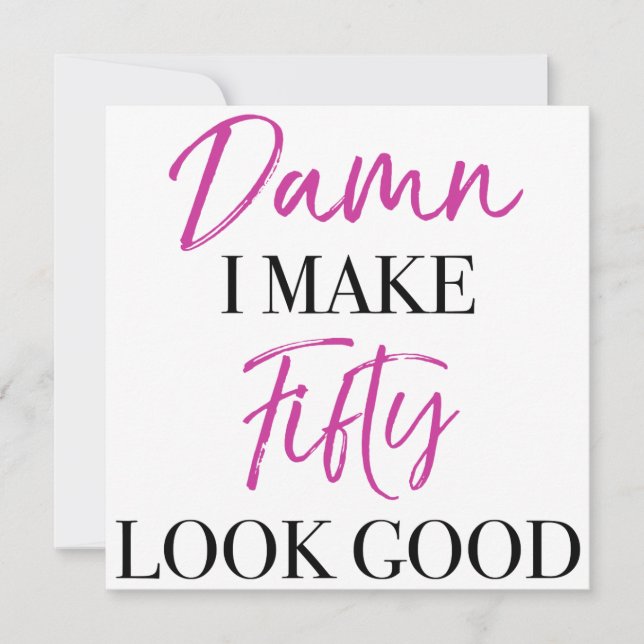 Sassy 50:e födelsedagen (Framsida)