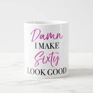 Sassy 60:e födelsedagen jumbo mugg