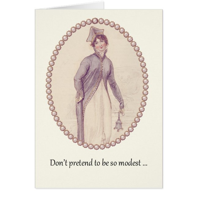 Sassy Ackerman kvinna, "du vet att du är sagolik Hälsningskort (Framsidan)