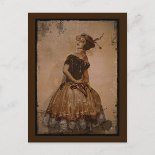 Sassy Ballet Dancer Vykort
