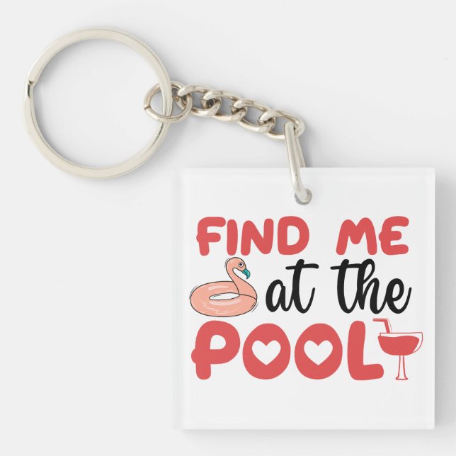 Sassy Beach Poolside Vibes: Hitta mig vid Bassäng (Framsidan)