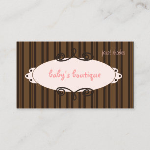 Sassy boutique, affärskort visitkort